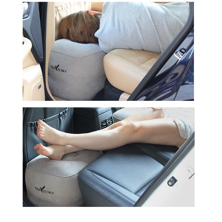 Leg rest pillow for office and traveling