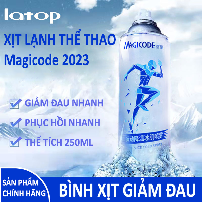Xịt Lạnh Giảm Đau Thể Thao Magicode - Chai 200ml
