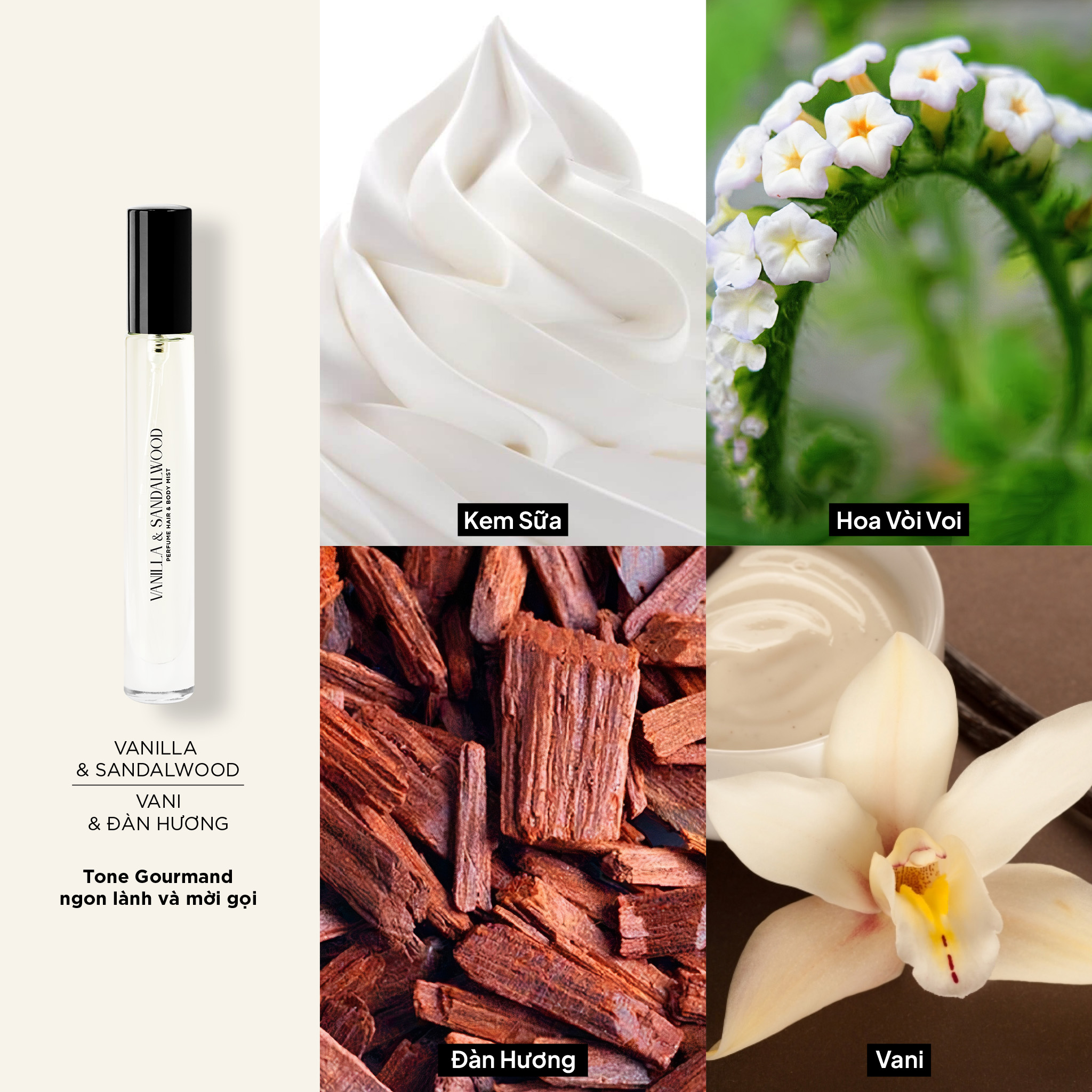 Nước Hoa Body Mist & Tóc SKINLAX ( 10ml )