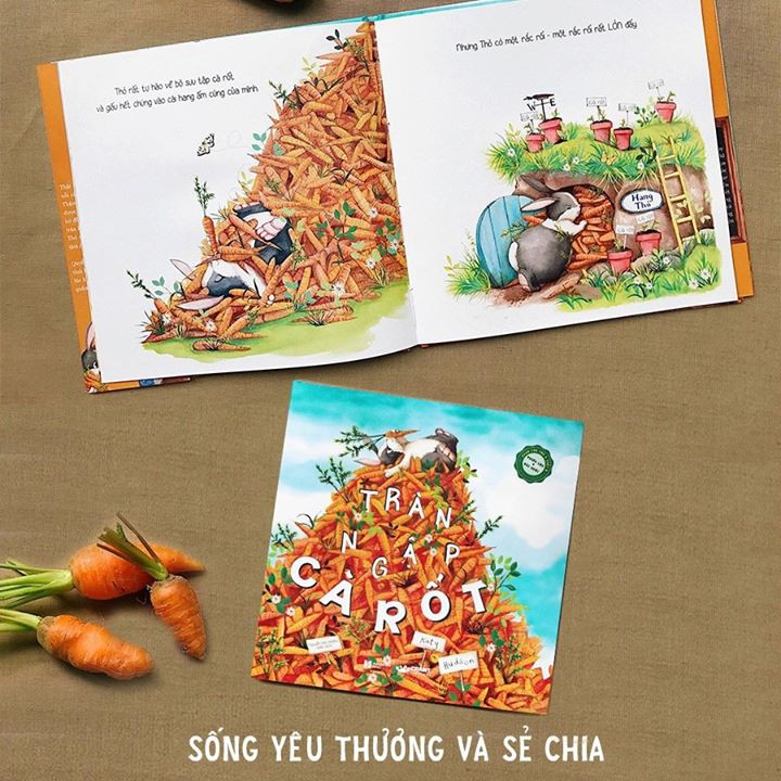 Sách - Ngập tràn cà rốt