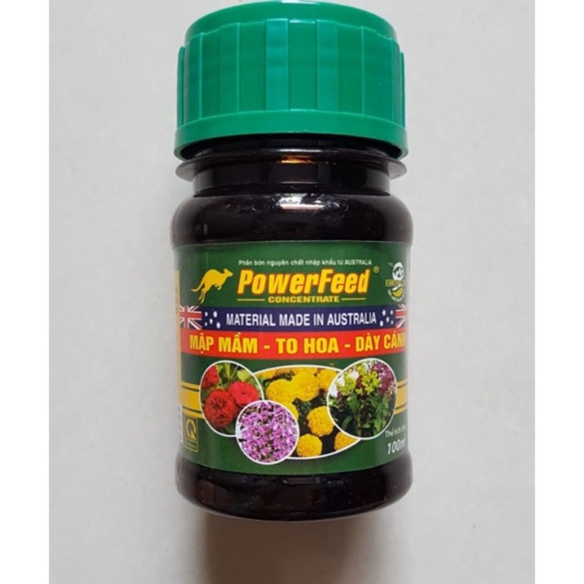 Phân cá powerfeed - mập mầm, to hoa, dày cánh