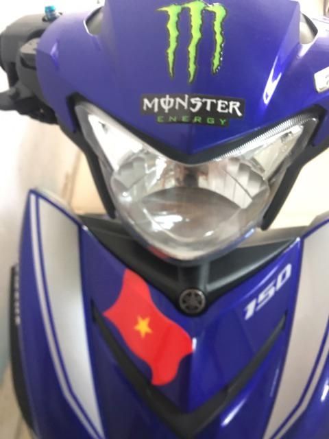 [ HAI MIẾNG  ] Logo tem nổi monster mẫu mới