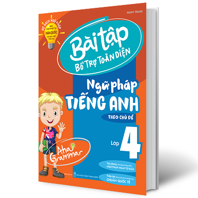 Sách Tham Khảo - Aha Grammar - Bài Tập Bổ Trợ Toàn Diện Ngữ Pháp Tiếng Anh Theo Chủ Đề Lớp 4 (MEGABOOK) -  Newshop