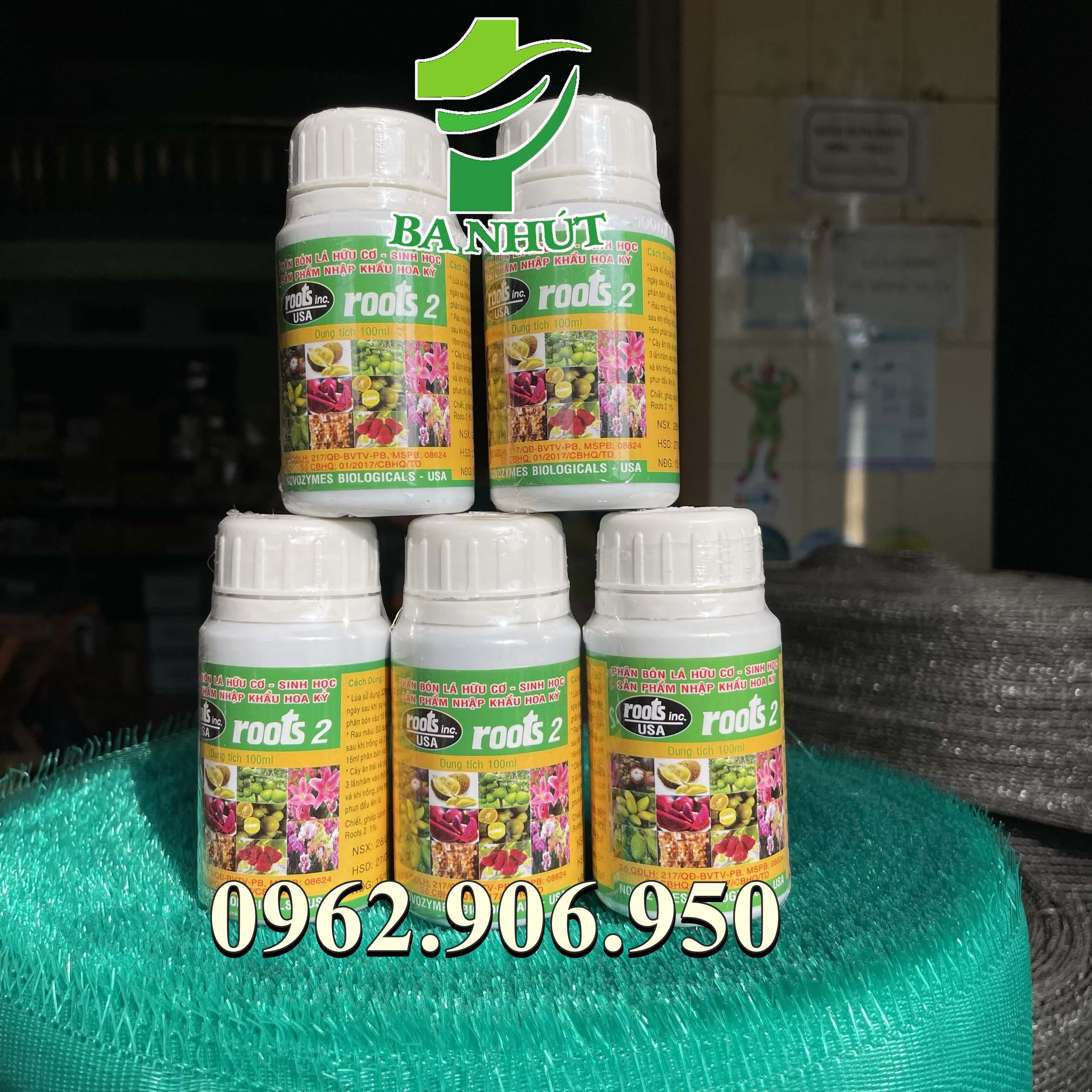 Phân Bón Lá Cao Cấp Kích Ra Rễ ROOTS 2 Hoa Kỳ (100ml)
