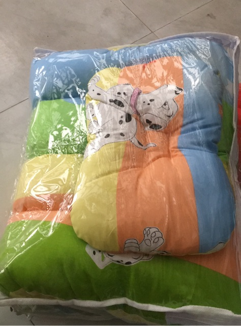[HCM]Bộ nệm gối cho bé sơ sinh dày 10cm ( nằm siêu mát)