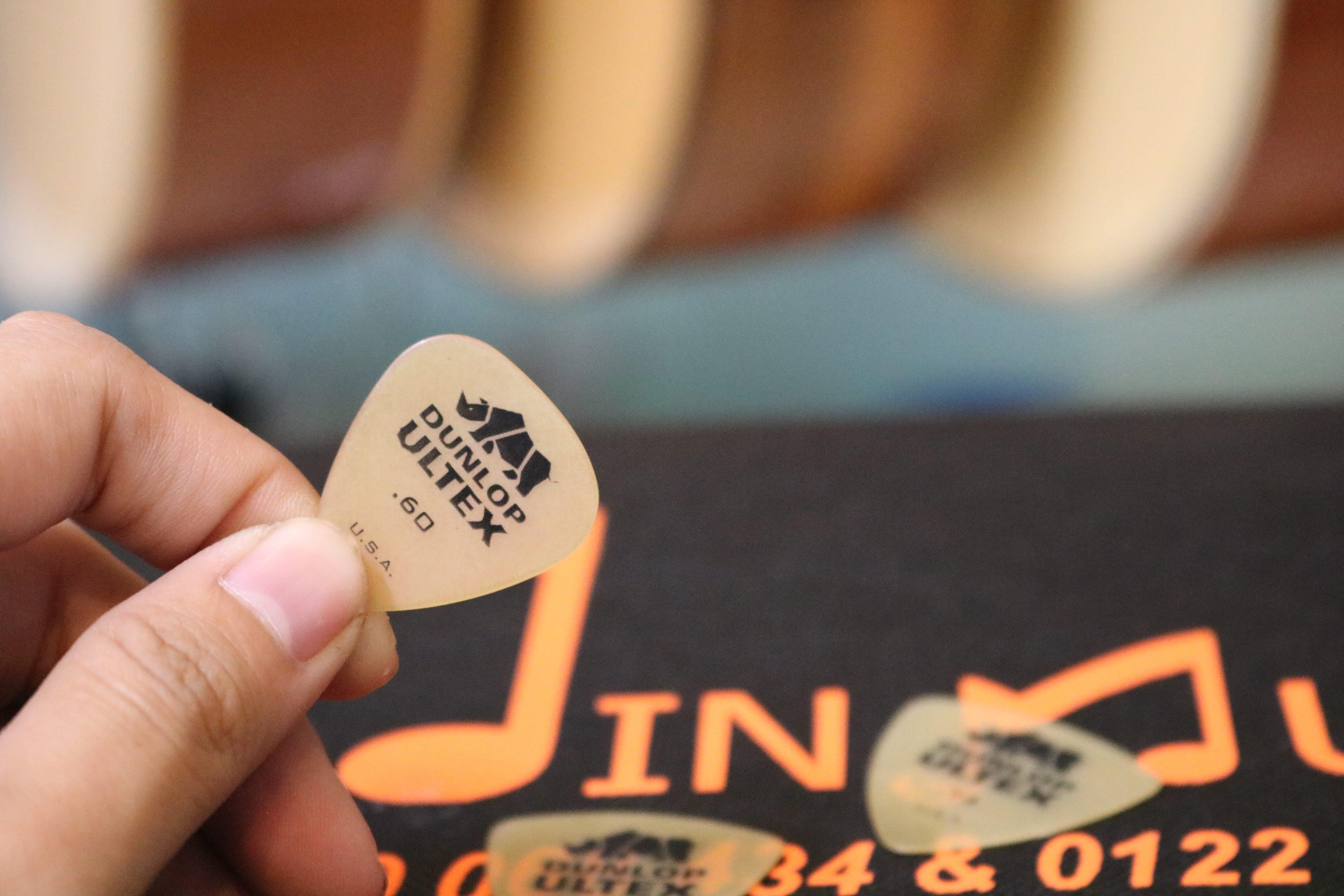 Set 3 Pick gảy Guitar Dunlop Ultex ngẫu nhiên
