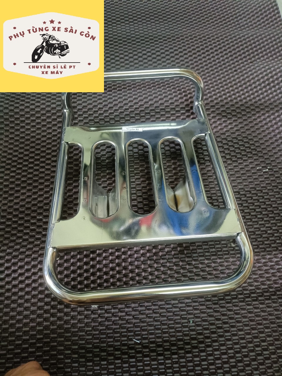 Baga sau cho xe Cub 81 inox