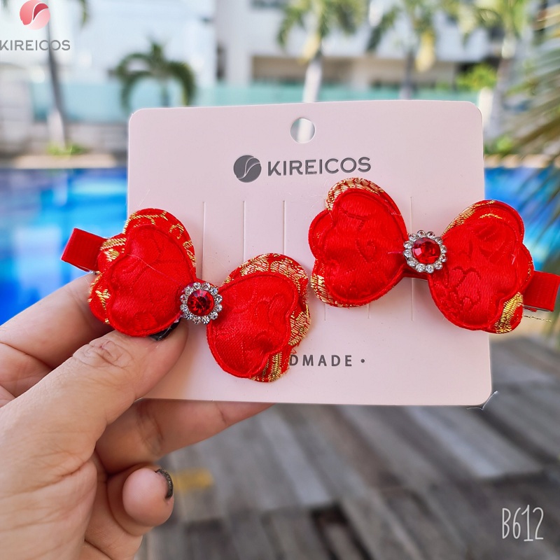 [HCM]Set 2 Kẹp Tóc Đón Tết Phong Cách Trung Hoa Cho Bé Siêu Cute - kireicos