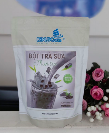 Bột Trà Sữa Hương Than Tre Cao Cấp BENUS