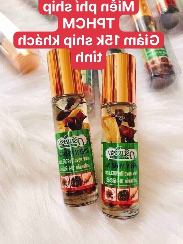 Dầu Nhân Sâm Green Herb Oil Thái Lan) 8ml/chai