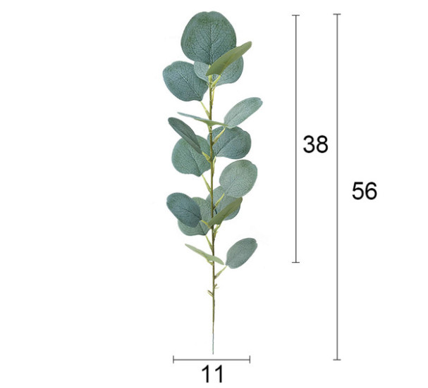 [HCM]Cây bạch đàn giả 56x38x11cm