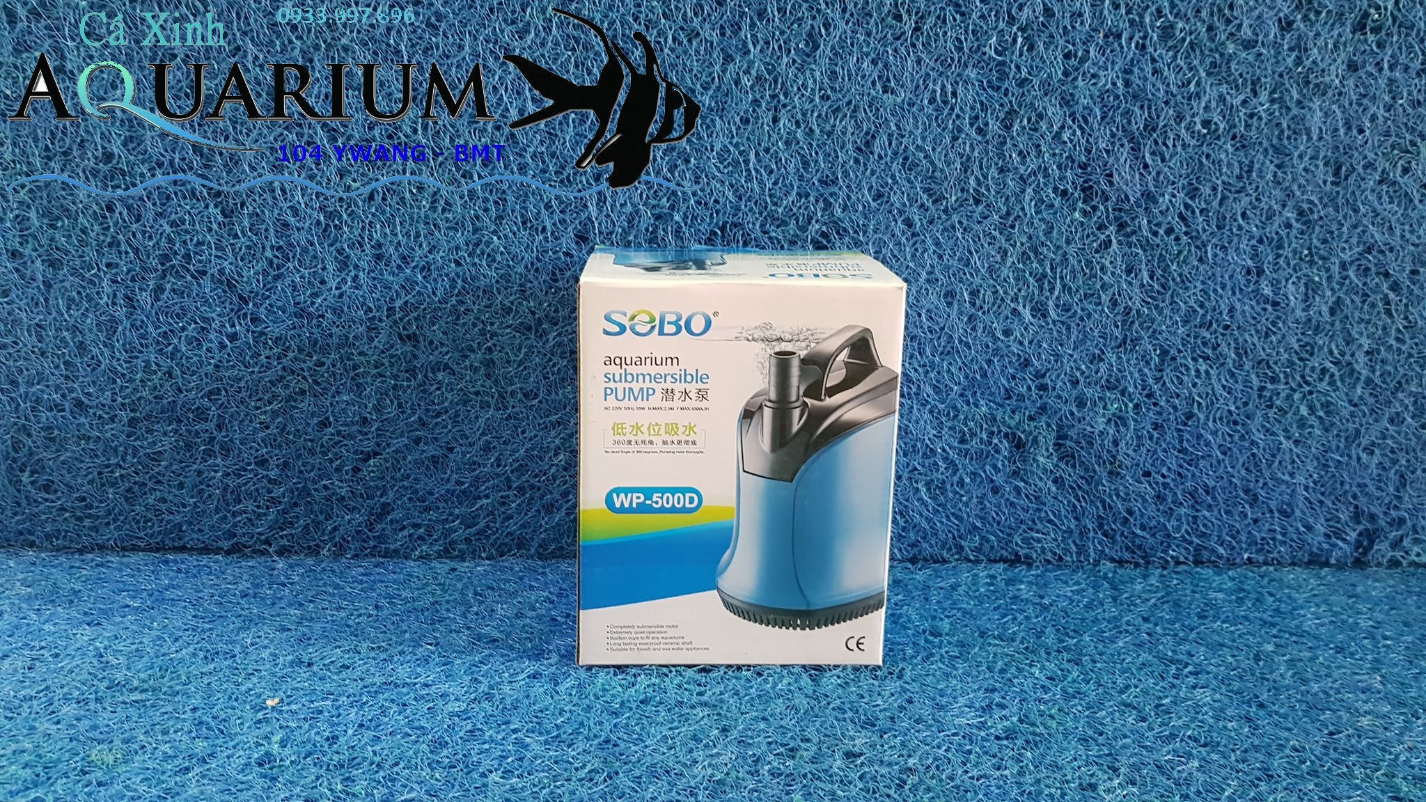Sobo WP - 500D Máy Bơm hút đáy hồ cá