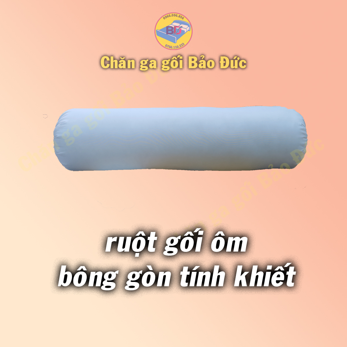 ruột gối ôm, bông gòn tinh khiết