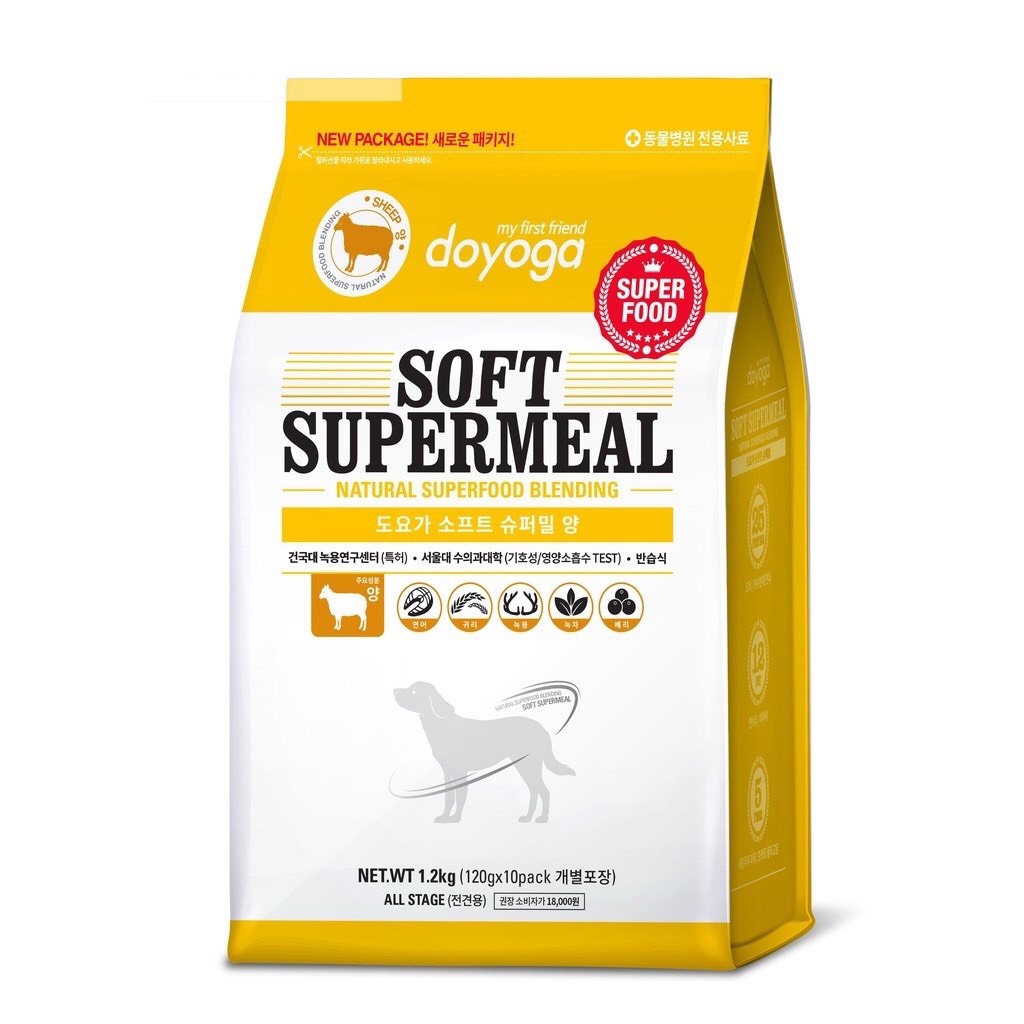 Thức ăn hạt mềm cho chó Doyoga Soft SuperMeal