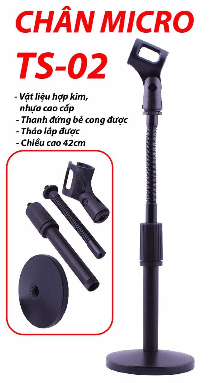 Chân đế micro để bàn TS-02