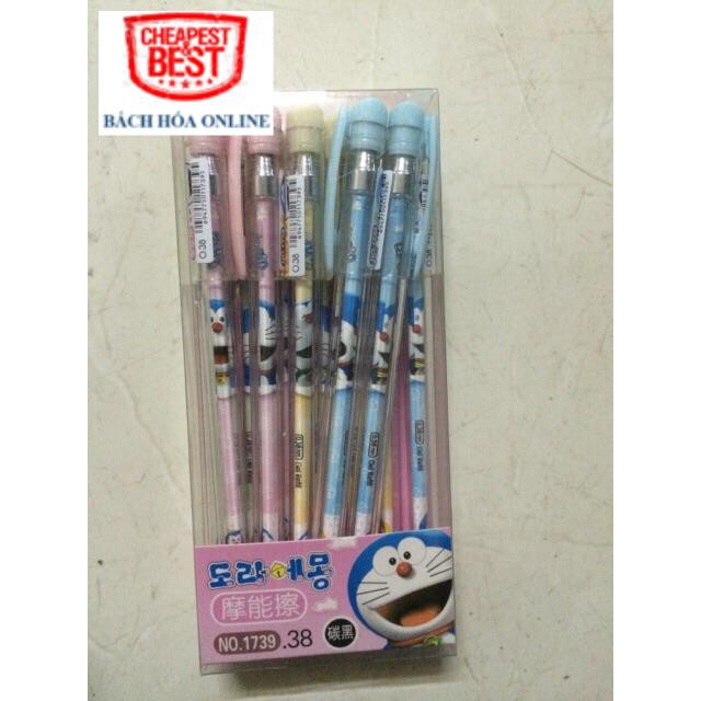 12 cây Bút gel xóa được Cenva Doremon 1306