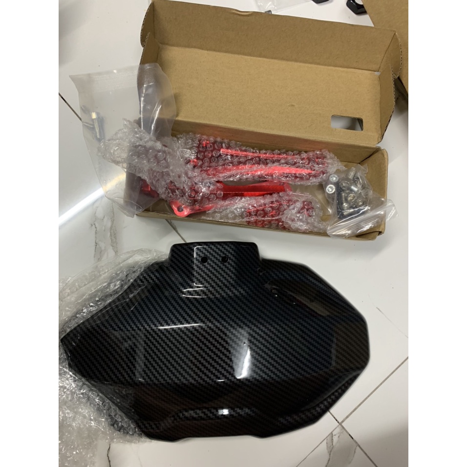 Dè Chắn Bùn Carbon Cnc Vân Đẹp Đủ Phụ Kiện