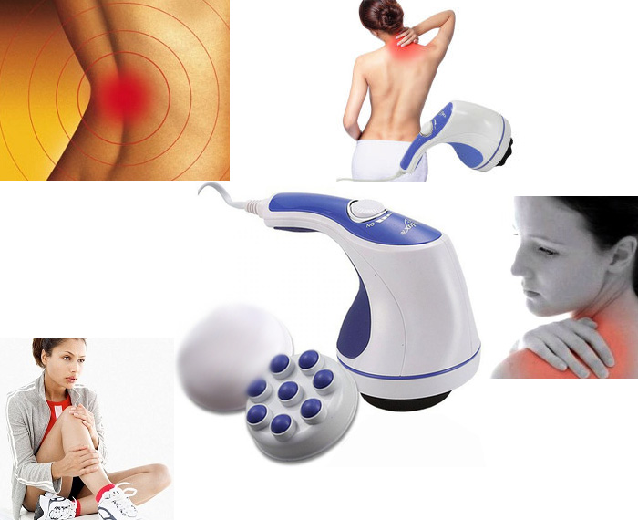 Máy massage cầm tay Relax & Spin Tone (5 đầu massage)