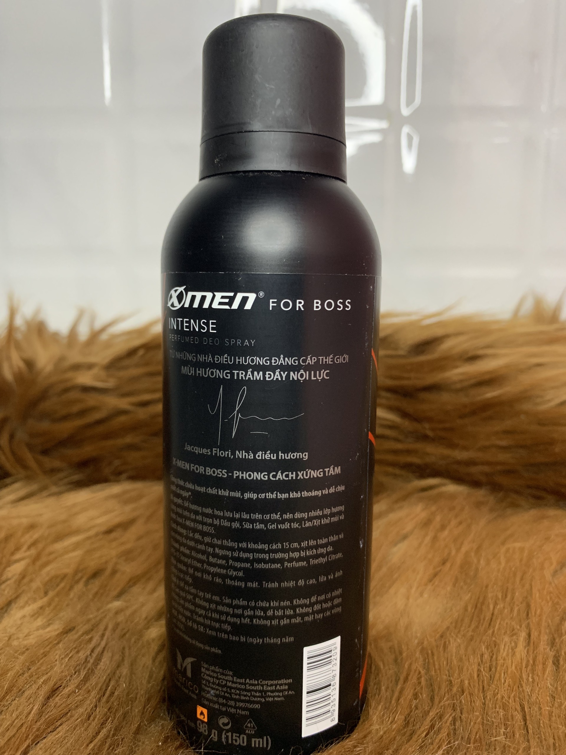 Xịt khử mùi Xmen For Boss Intense