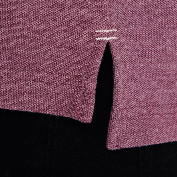Áo Thun Polo Nam Slazenger Plain (màu Burgundy) - Hàng size UK
