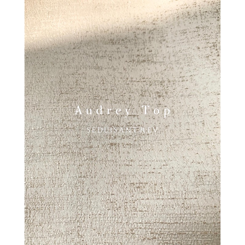 Audrey Top - áo croptop tafta gấm SEDUISANT.REV