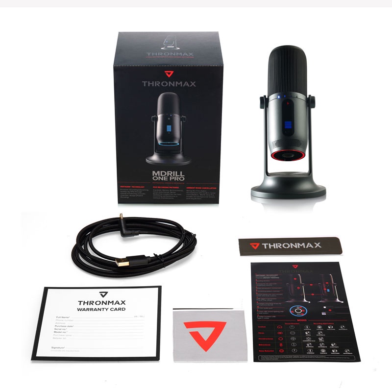 Microphone Thronmax Mdrill One Pro M2P Slate Gray 96Khz (Hàng Chính Hãng)