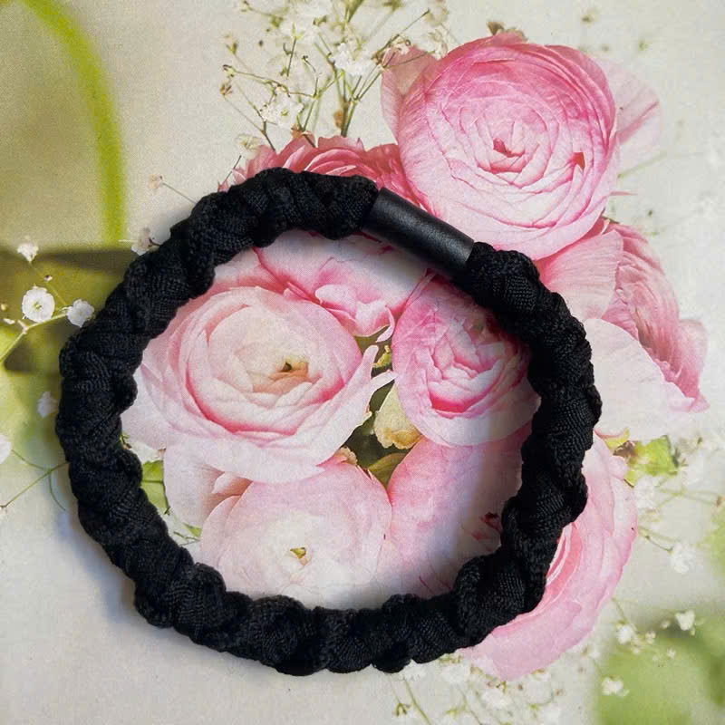 Dbt01 twist bow hair tie in heart shape headband