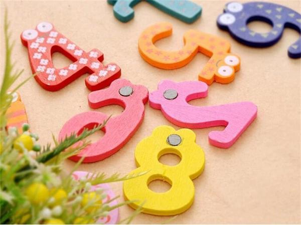 Bộ Số Nam Châm G21 Bằng Gỗ