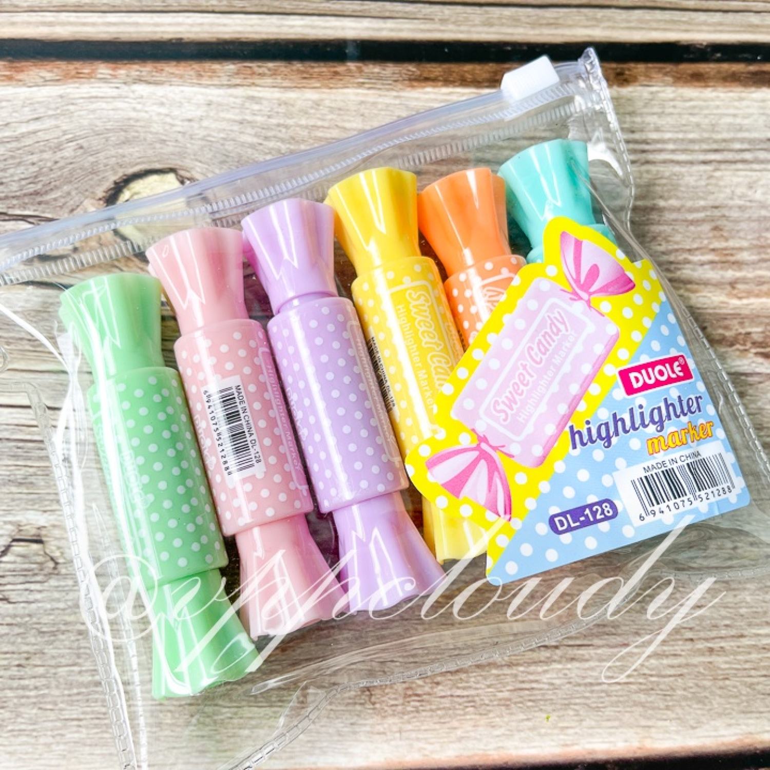 SET 6 Bút dạ quang MINI Hình Kem Ốc Quế/Hình Cây Nấm/Hình Viên Kẹo 💖 𝑭𝑹𝑬𝑬𝑺𝑯𝑰𝑷 💖 [Đơn 200k + Quà]