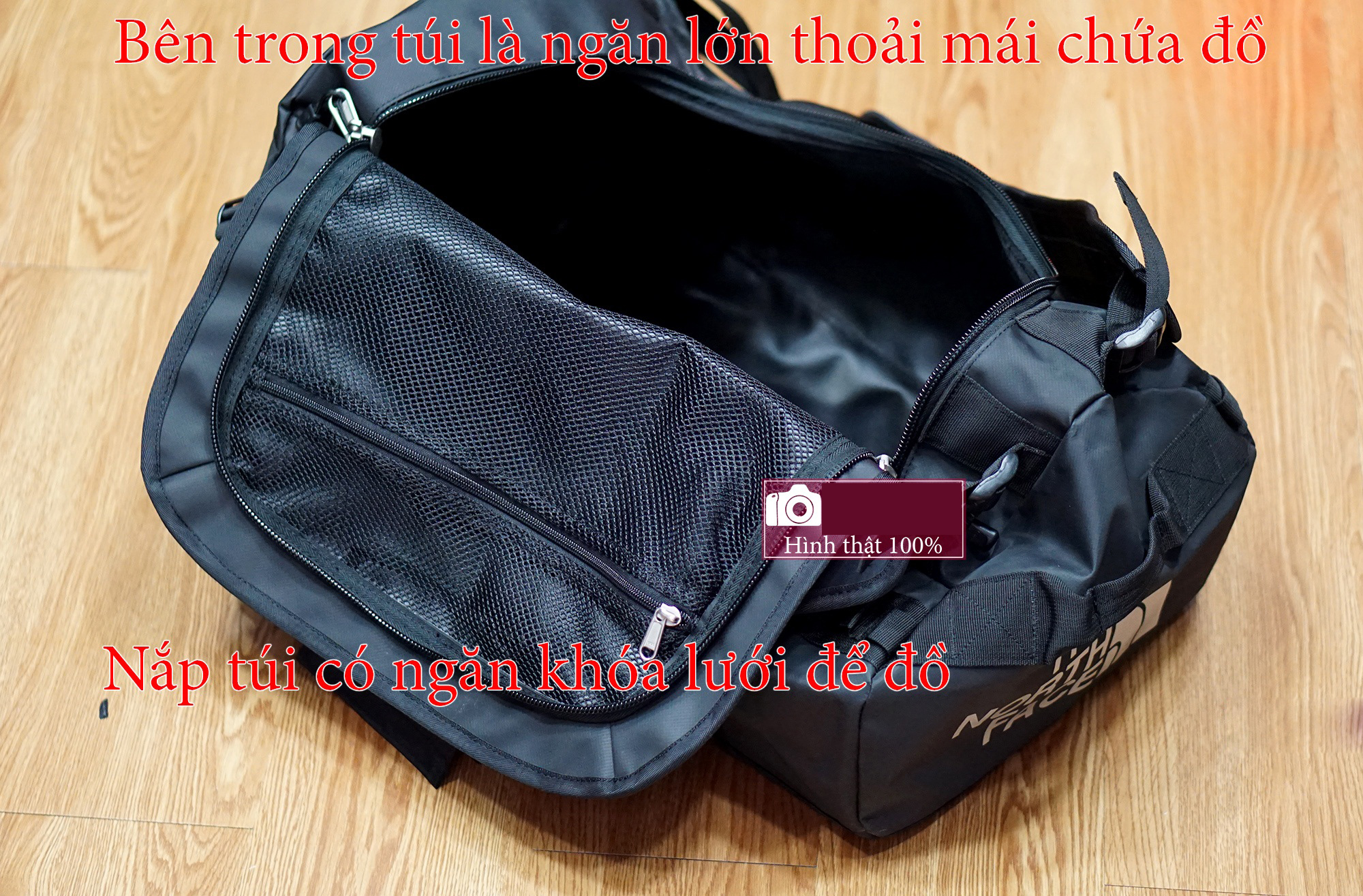Túi trống TNF Base Camp Duffel Small- 42 lít