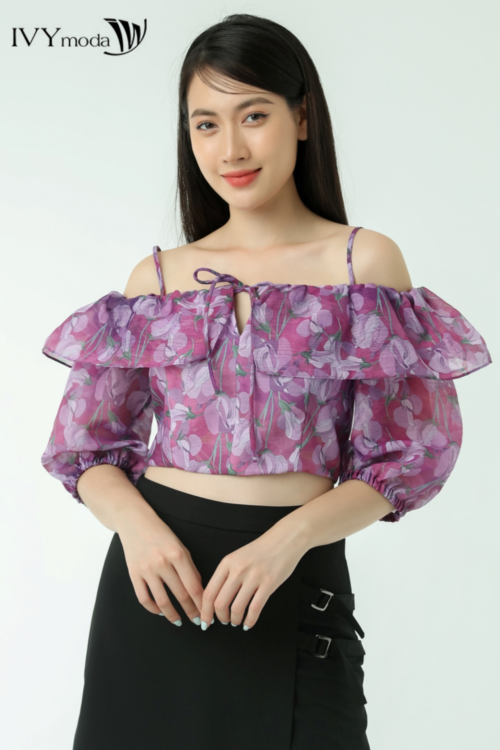 Áo 2 dây trễ vai IVY moda MS 16B9282