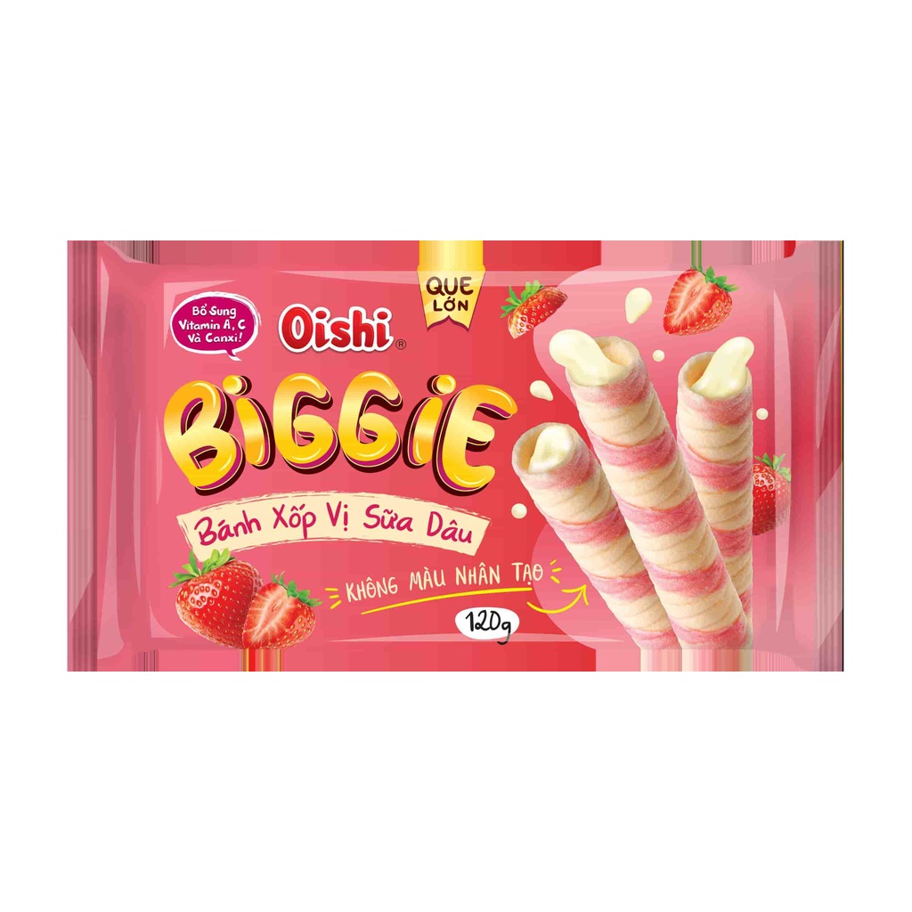 Bánh quế OISHI BIGGIE 120g