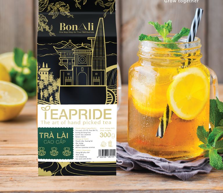 [HCM]1 TÚI TRÀ LÀI CAO CẤP TEAPRIDE 300G