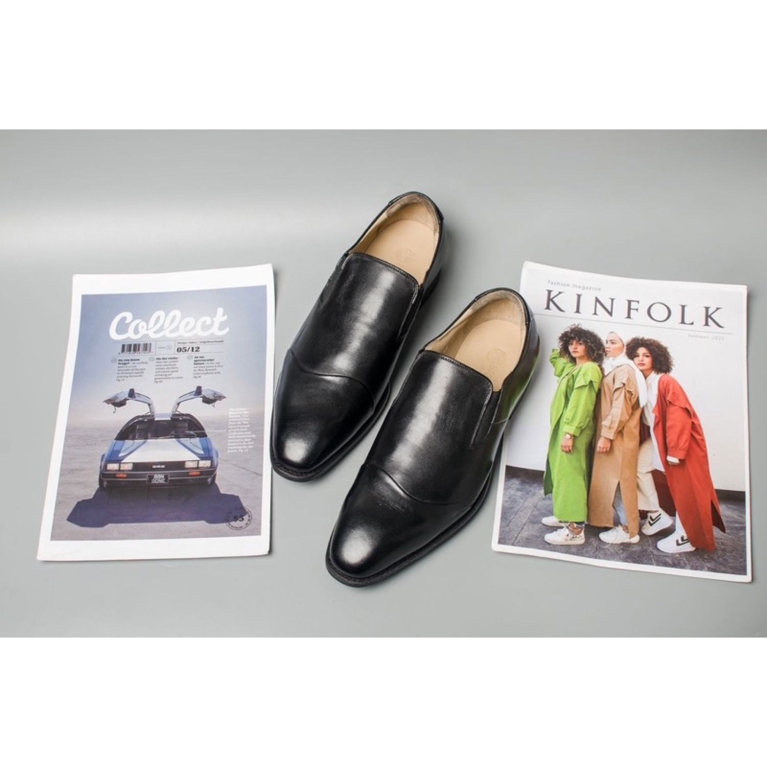 Giày Lười Loafer Công Sở Chất Liệu Da Bê Nhập Khẩu(CNES 42)