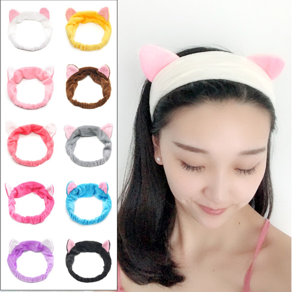 Băng Đô Tai Mèo Siêu Dễ Thương