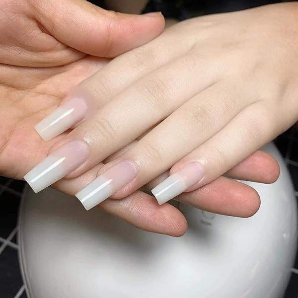 [HCM]Móng úp vuông JIA SHI GE chính hãng loại full size (hộp 500 móng) giá rẻ