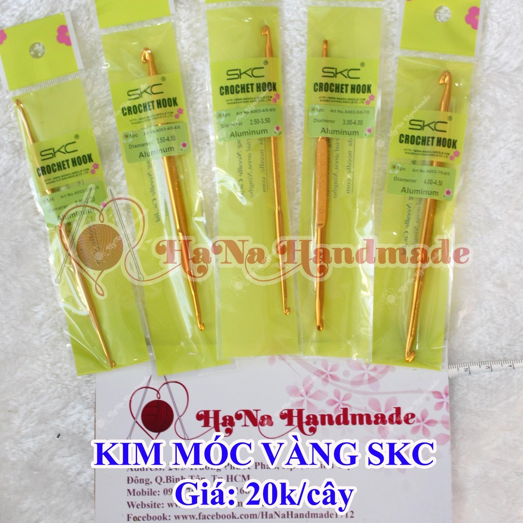 kim móc skc 2 đầu vàng 20k/cây