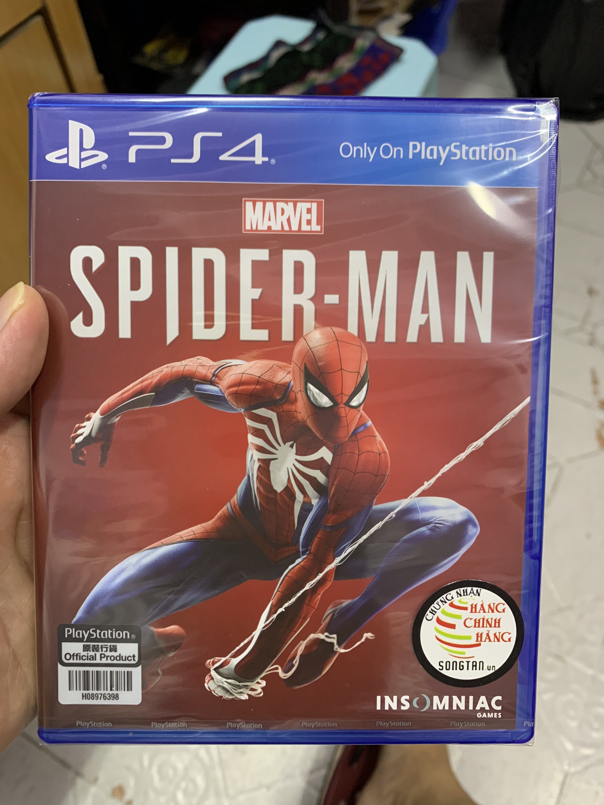 Đĩa Game Ps4 Spider-Man
