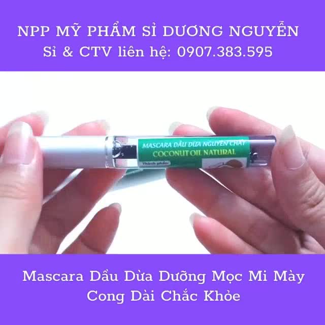 Mascara Dầu Dừa Mọc Dài Mi