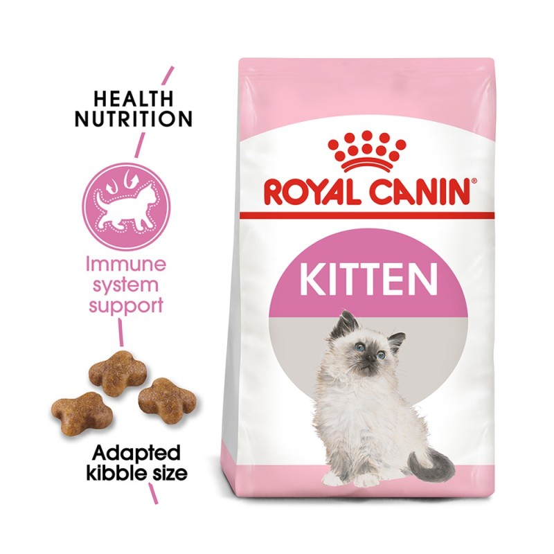 Thức ăn hạt cho mèo Royal Canin Kitten 36 - túi 2kg, sản phẩm tốt, chất lượng cao, cam kết như hình