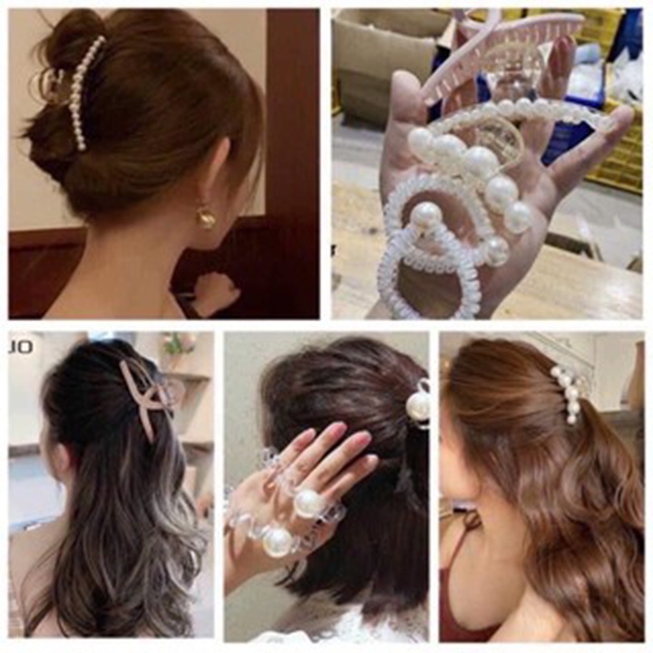 set cài tóc 5 món sang chảnh