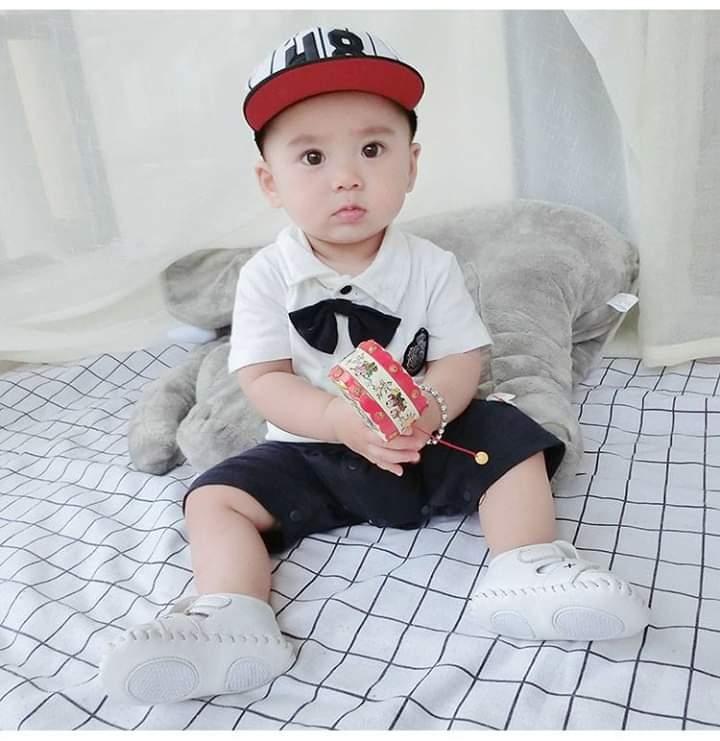 BODY NƠ CÔNG TỬ ĐÙI CHO BÉ TRAI 3-13KG