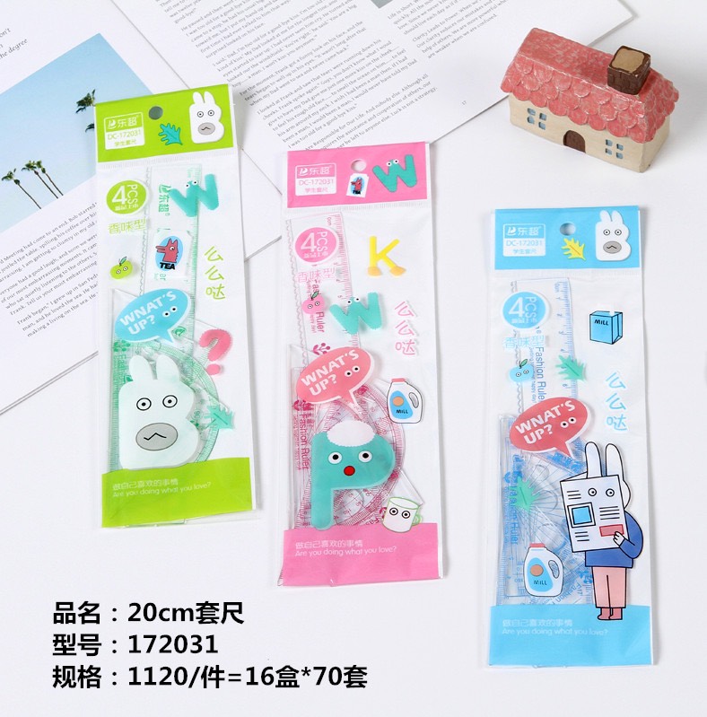 [HCM] SET 4 cây thước kẻ đa năng