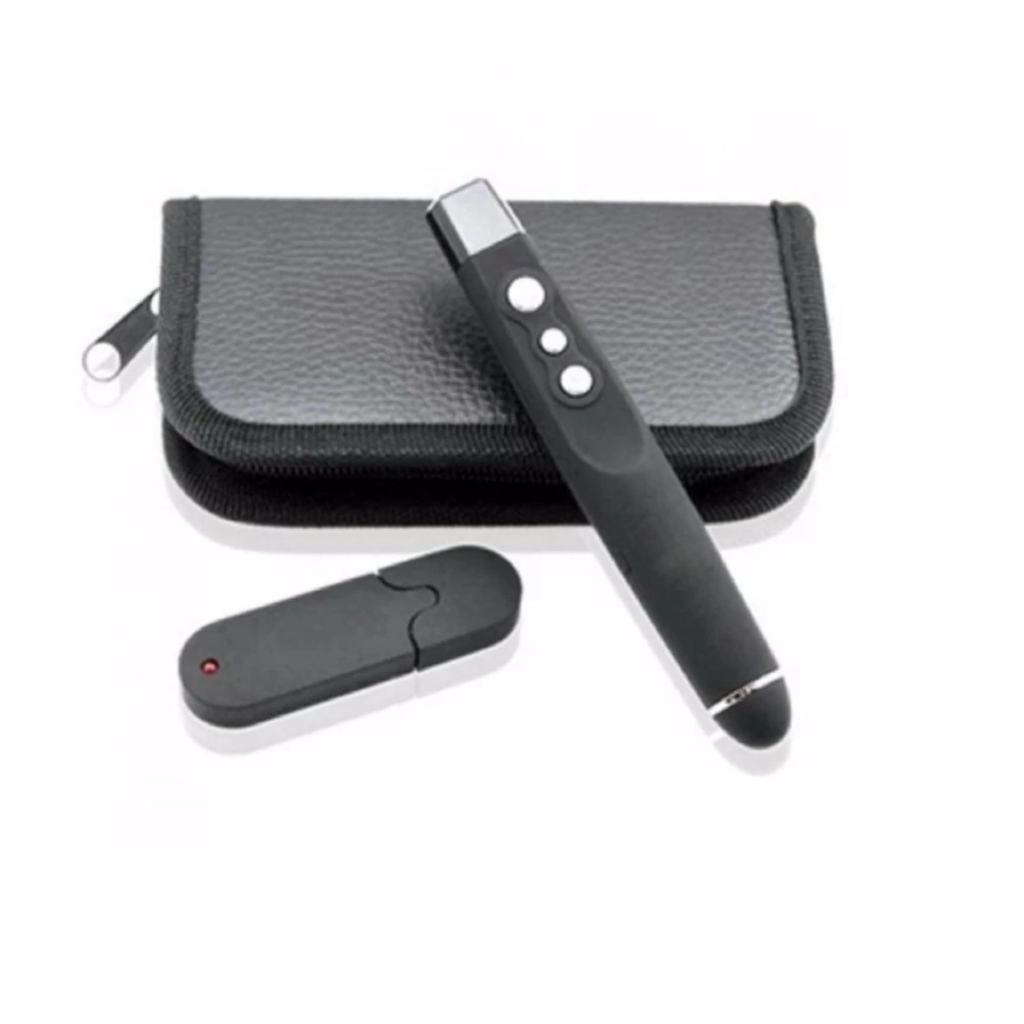 Bút trình chiếu vp101 tặng kèm bao da -dc366 đen