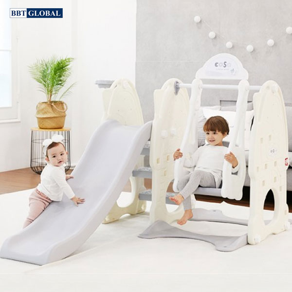 [FREESHIP HN, HCM + BH 2 năm] Cầu trượt xích đu Hàn Quốc CASA cho bé