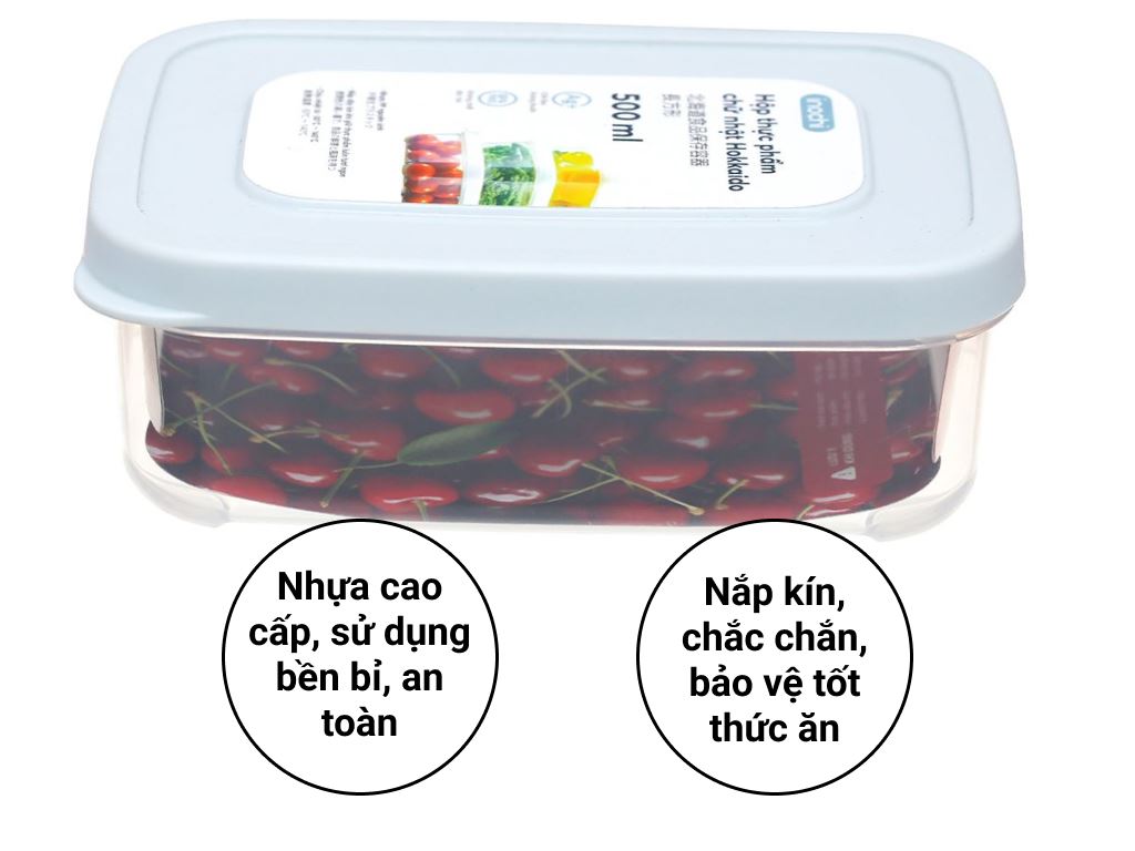 Hộp nhựa PP Inochi 500ml