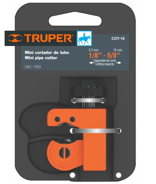 Dao cắt ống đồng mini 16mm Mini pipe cutter TRUPER COT-16 12850