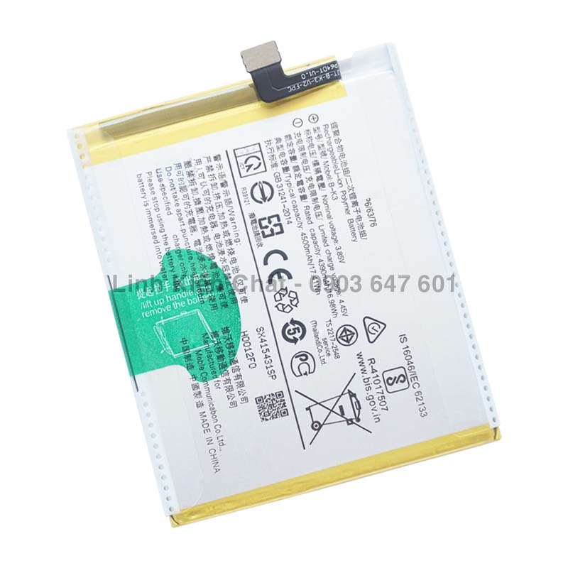 Pin cho vivo s1 pro vivo 1920 4500mah - hàng nhập khẩu
