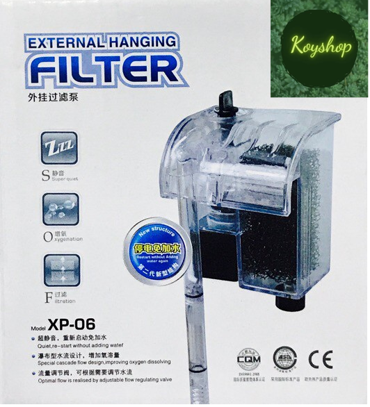 Máy lọc thác bể cá FILTER XP-06, XP03 - bảo hành 6 tháng