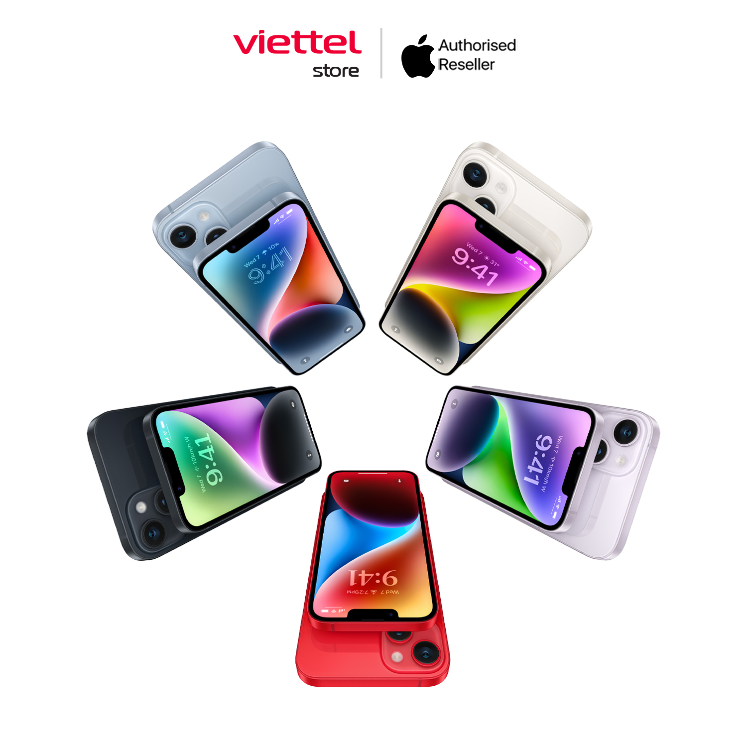 [Trả góp 0%] Apple iPhone 14 Plus Chính hãng VN/A [Viettel Store]